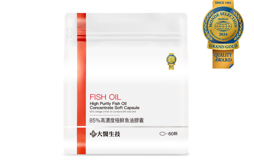 85%高濃度極鮮魚油膠囊