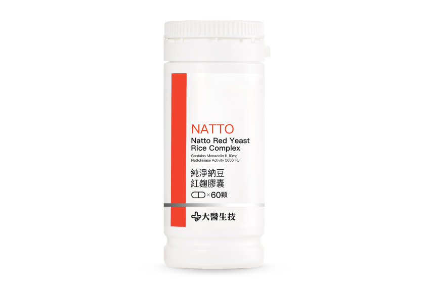 純淨納豆紅麴膠囊