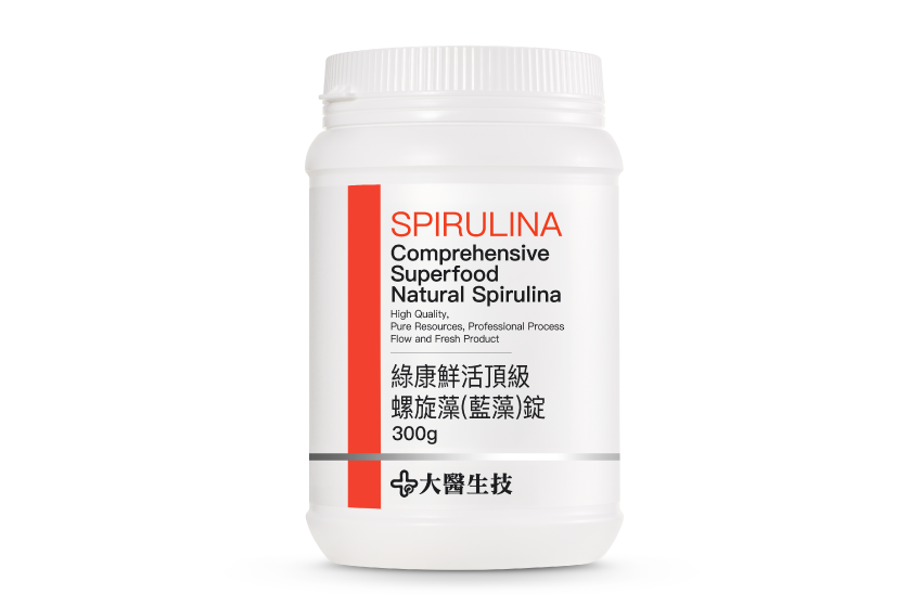 綠康鮮活螺旋藻(藍藻)錠